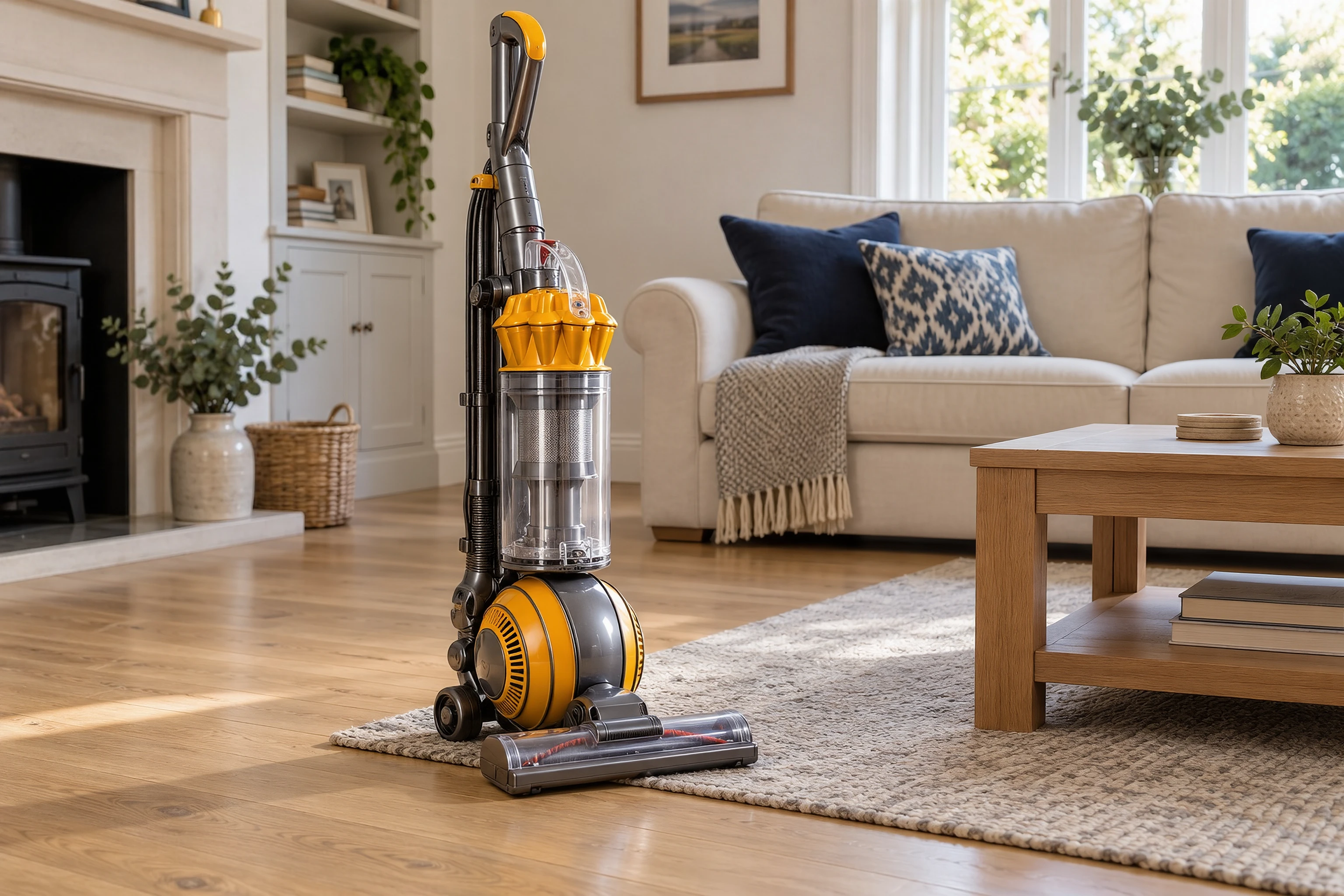 Illustrative Dyson Ball upright vacuum cleaner